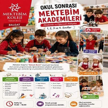 Okul Sonrası Mektebim Akademileri Başlıyor! 🎓✨