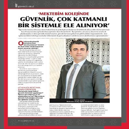 Mektebim Koleji’nde Güvenlik, Çok Katmanlı Bir Sistemle Ele Alınıyor!