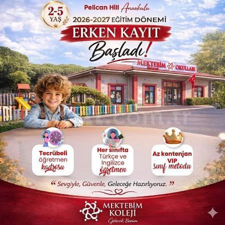 Pelican Hill Anaokulu Erken Kayıt Fırsatı Devam Ediyor !