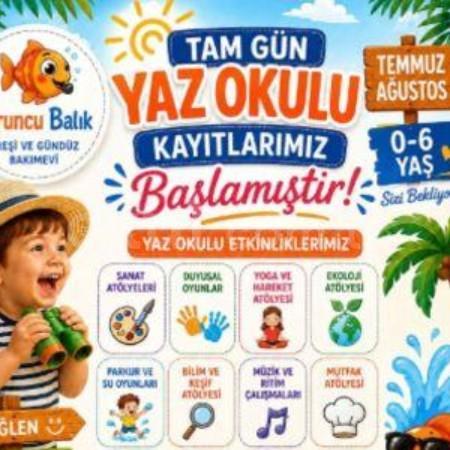 TAM GÜN YAZ OKULU KAYITLARIMIZ BAŞLAMIŞTIR