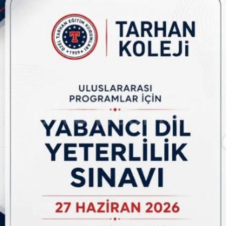 Uluslararası Programlar İçin Yabancı Dil Yeterlilik Sınavı Duyurusu