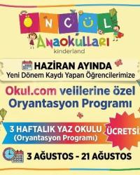 Öncül Anaokulları'ndan Velilerimize Yaz Hediyesi!