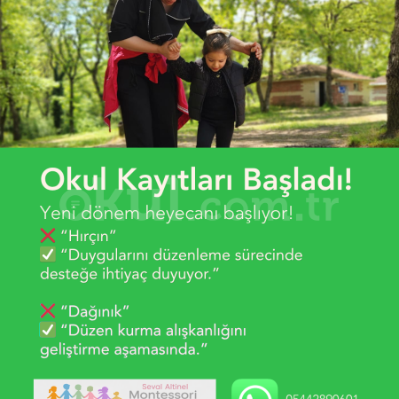 Çocuğunuzun çocukluğunu birlikte koruyalım.  Yeni dönem başvuruları başladı.”