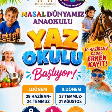 YAZ OKULU BAŞLIYOR!