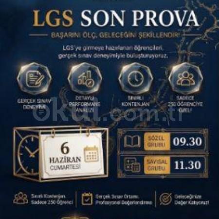 LGS SON PROVA!
