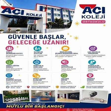 Açı Koleji Ortaokulu ile Güvenle Başlayan Başarı Yolculuğu!