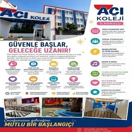 Geleceğe Güvenle Adım Atın: Özel Ataşehir Açı Koleji İlkokulu