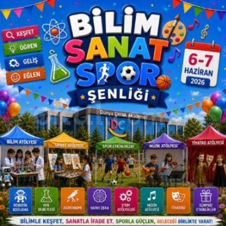 🎉 BİLİM, SANAT VE SPOR BİR ARADA! 🎨⚽🔬
