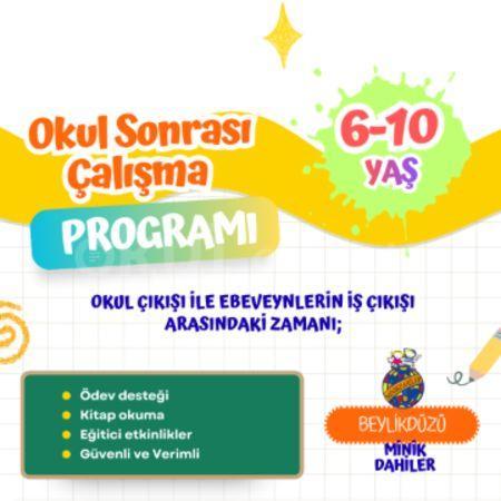 Çalışan Ailelerin Çocukları İçin; 7-10 Yaş Okul Sonrası Gelişim Programı