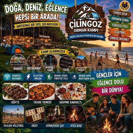 DOĞA, DENİZ VE EĞLENCE BİR ARADA! 🌊⛺
