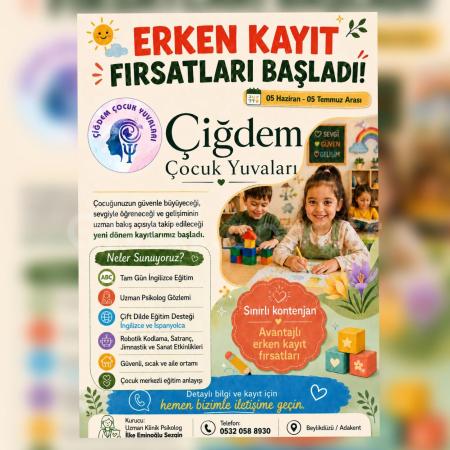 Erken kayıt Avantajı