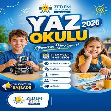 ☀️ Zedem Kids ile Eğlence Dolu Bir Yaz! 🤖🎨