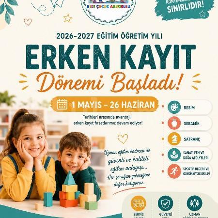 2026-2027 Eğitim Öğretim Yılı Erken Kayıt Dönemi Başladı! 
