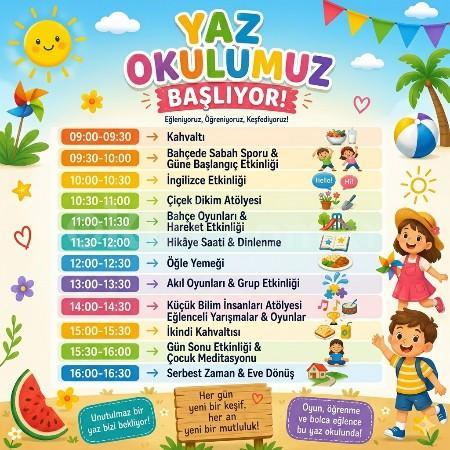 Yaz Okulumuz Başlıyor!