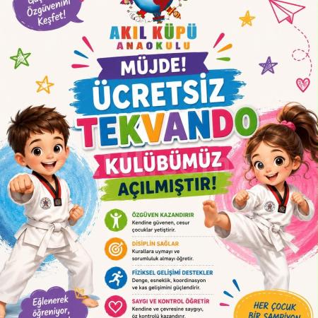 Tekvando kulübü açıldı