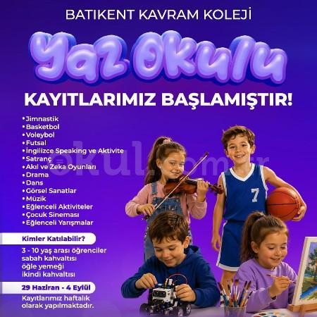 Batıkent Kavram Koleji Yaz Okulu Kayıtları Başladı!