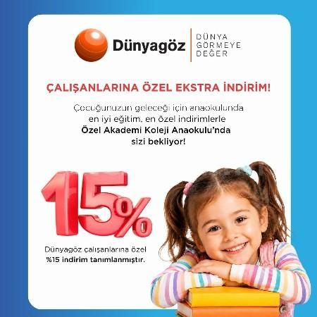 Dünyagöz Çalışanlarına Özel İndirim!
