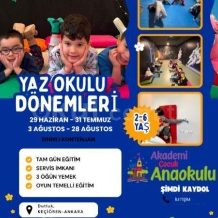 YAZ OKULU KAYITLARIMIZ BAŞLADI