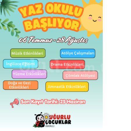 Yaz Okulumuz Başlıyor!