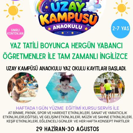 Yaz Okulu Kayıtlarımız Devam Ediyor.