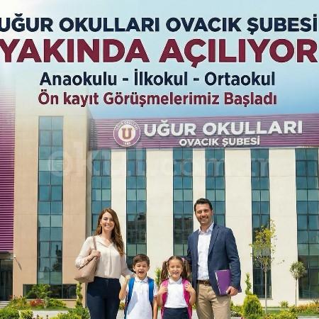 Uğur Okulları Ovacık Kampüsü'nde Ön Kayıtlar Başladı