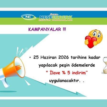 Özel Neşe Erberk Eğitim Kurumları’ndan Kaçırılmayacak Fırsat!