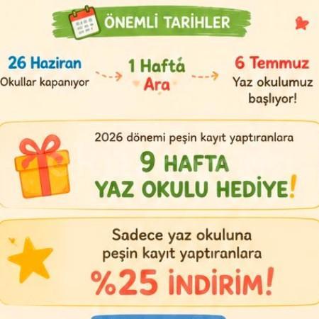 Minikova Güneş Anaokulu Yaz Okulu Takvimi ve Kaçırılmayacak Fırsatlar!