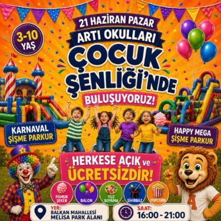 Artı Okulları Çocuk Şenliği