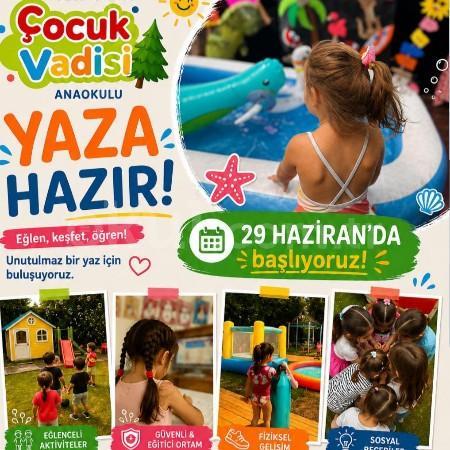 Çocuk Vadisi Yaza Hazır! 29 Haziran'da Başlıyoruz!