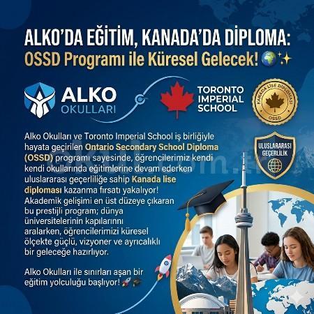 Alko’da Eğitim, Kanada’da Diploma: OSSD Programı ile Küresel Gelecek! 🌍