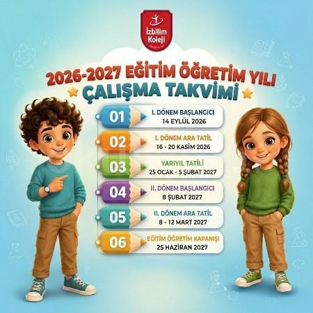  2026-2027 EĞİTİM ÖĞRETİM YILI TAKVİMİ AÇIKLANDI