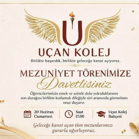 Mezuniyet Törenimize Davetlisiniz! 