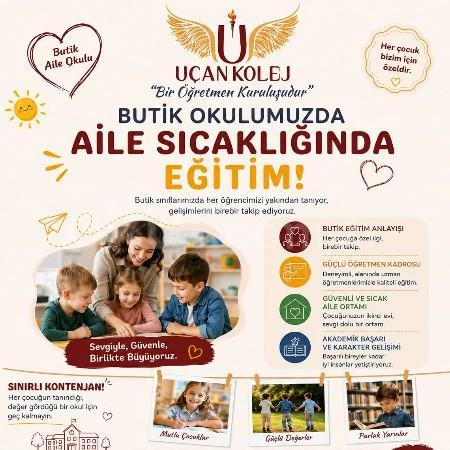 Uçan Kolej'de Butik Eğitim Ayrıcalığını Keşfedin! 🌟🏡