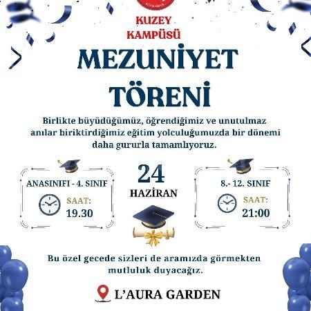 Menemen İzbilim Koleji Mezuniyetine Davetlisiniz!