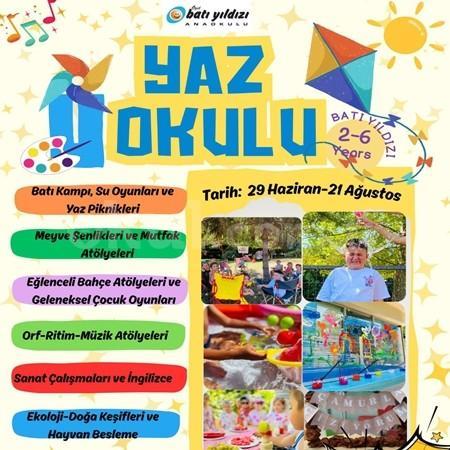 🎉 Batı Yıldızı Anaokulu Yaz Okulu Kayıtları Başladı!