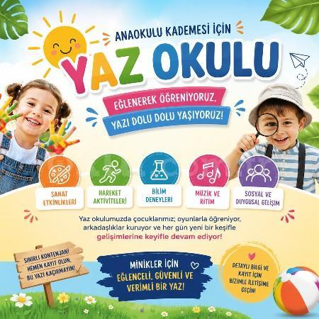 Yaz Okulu Başlıyor! Eğlenirken Öğrenmeye Hazır Mısınız?