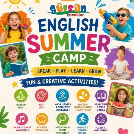 English Summer Camp ile Eğlenerek İngilizce Öğrenme Zamanı