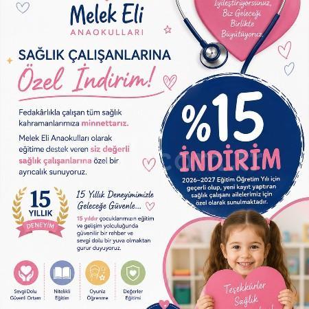 Sağlık Çalışanlarına Özel %15 İndirim Fırsatı