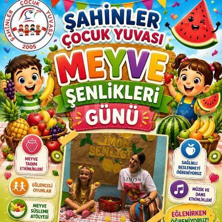 Meyve Şenlikleri Günü ile Eğlence ve Öğrenme Bir Arada!