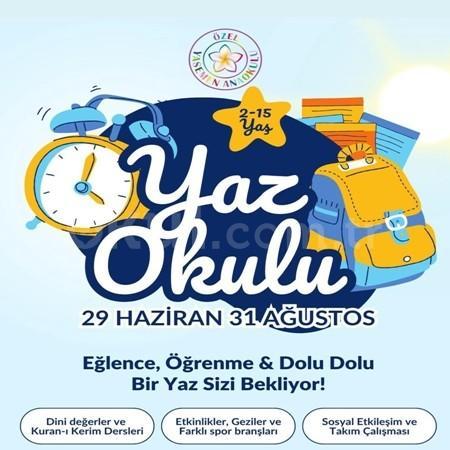 🌞 Yaz Okulu Başlıyor! 🎒✨