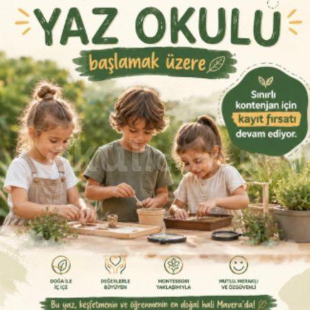 MAVERA MONTESSORİ'DE YAZ OKULU BAŞLIYOR