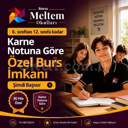 30. Yıla Özel Karne Notuna Göre Burs Başvuruları Başladı 📝✨