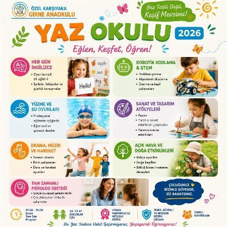 ☀️🌈 Yaz Okulu 2026 Başladı!