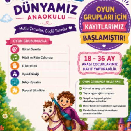 OYUN GRUBU KAYITLARIMIZ BAŞLAMIŞTIR...