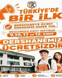 Dershaneye Ücret Ödemek Yok!