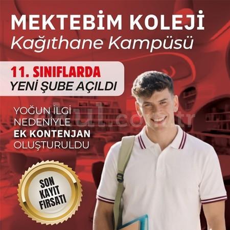 11. Sınıflarda Yeni Şube Açıldı!