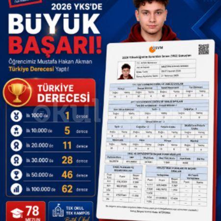 YKS 2026 BAŞARILARIMIZ