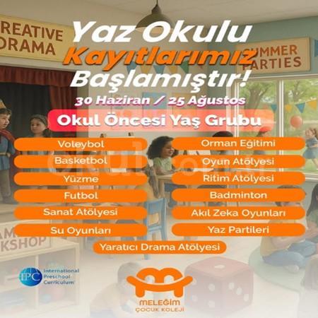 🌞🎨⚽️ Yazın en renkli hali Meleğim Çocuk Koleji’nde!