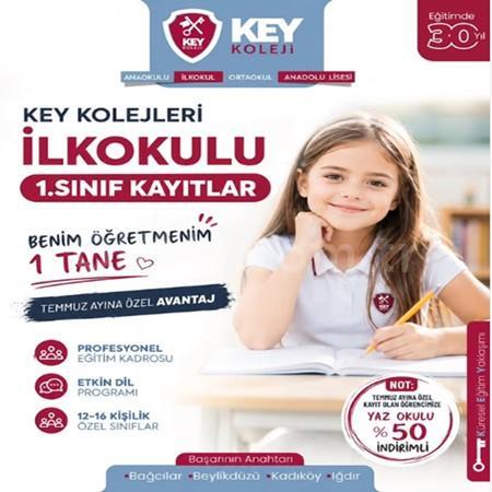 Key Koleji’nde 1. Sınıf Kayıtlarımız tüm hızıyla devam ediyor.