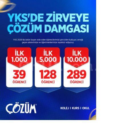 YKS DERECELERİMİZ
